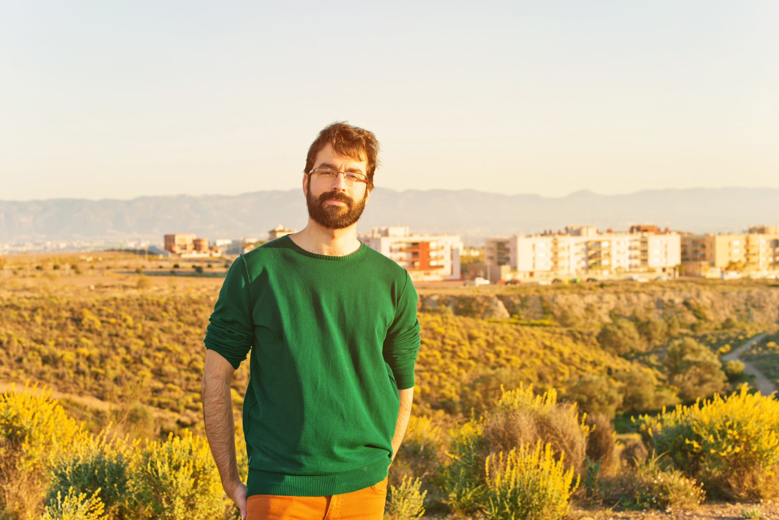 Man outdoors Man outdoors